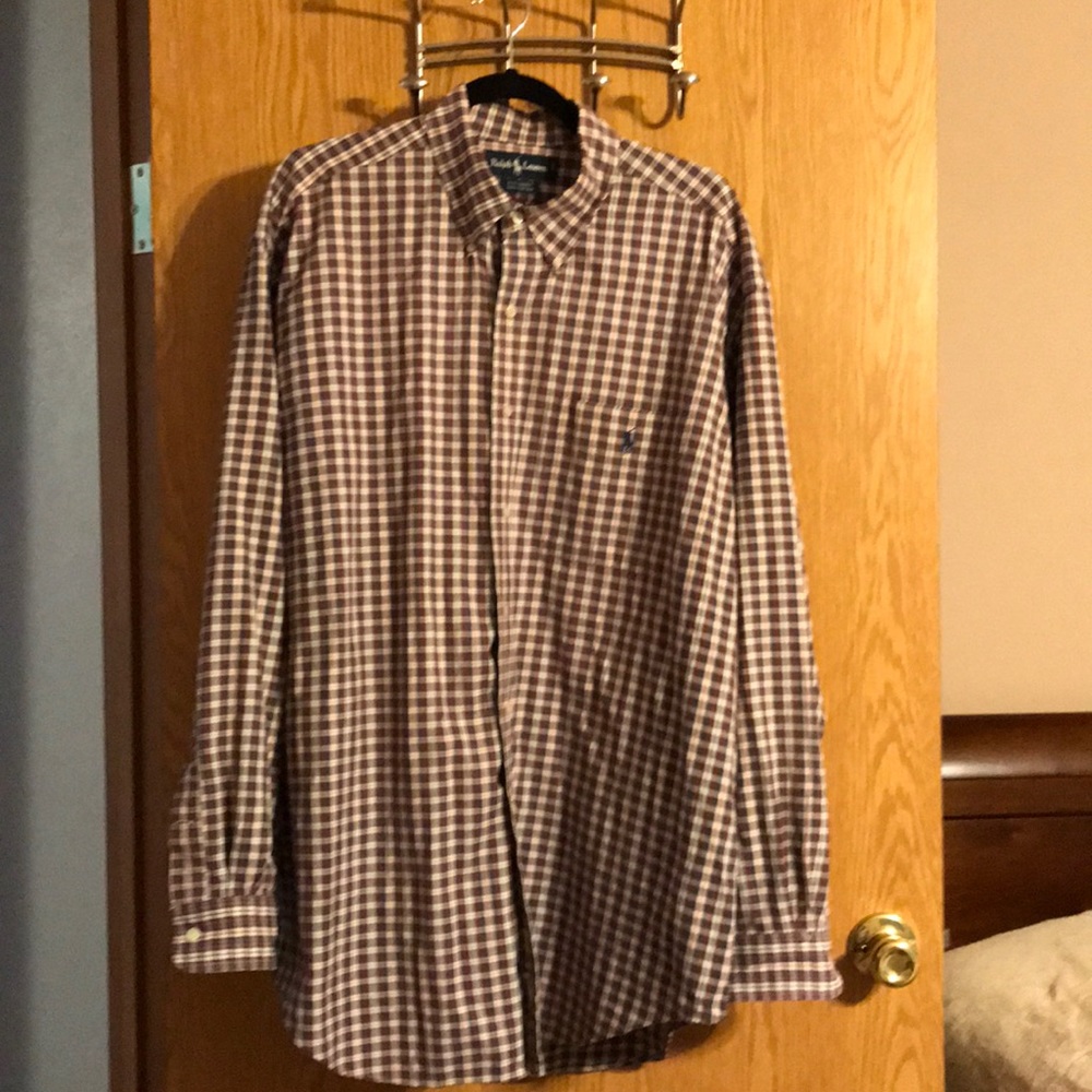 EUC -Mens Dress Shirt - Ralph Lauren